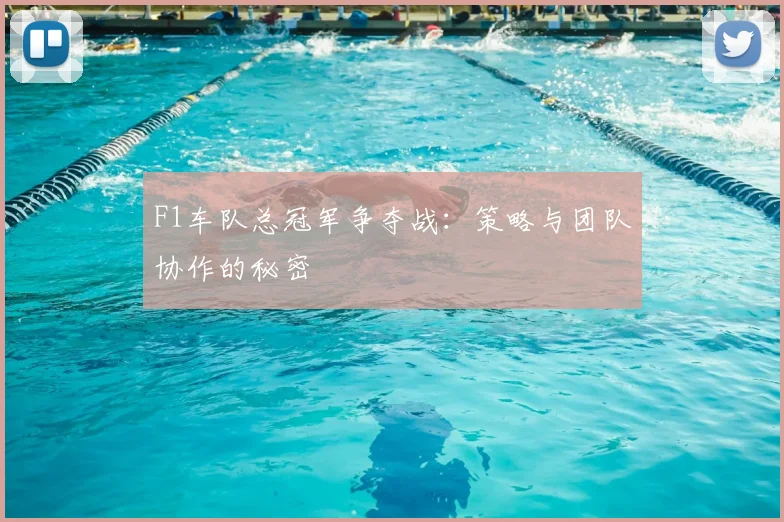 F1车队总冠军争夺战:策略与团队协作的秘密